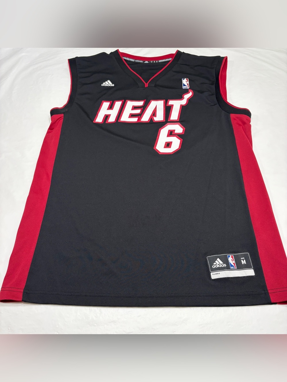 Adidas NBA Miami Heat Dwyane Wade #3 Jersey Mens Medium